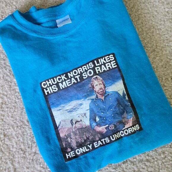 Vintage Chuck Norris Tshirt Size Medium - Picture 1 of 4